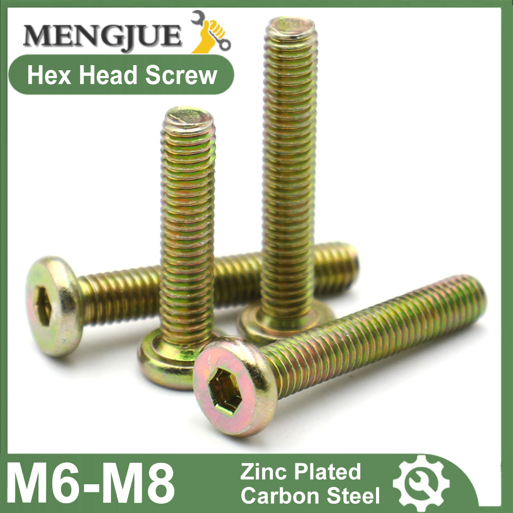 Furniture Hardware Lowes - 10PCS M6 M8 Furniture Hardware Zinc-Plated