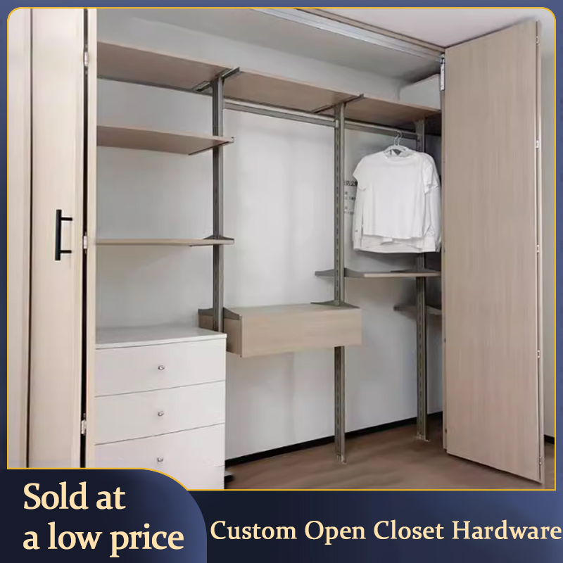 Furniture Hardware In China - STARSHINE Customized Wall-Mounted Open Cloakroom Homemade