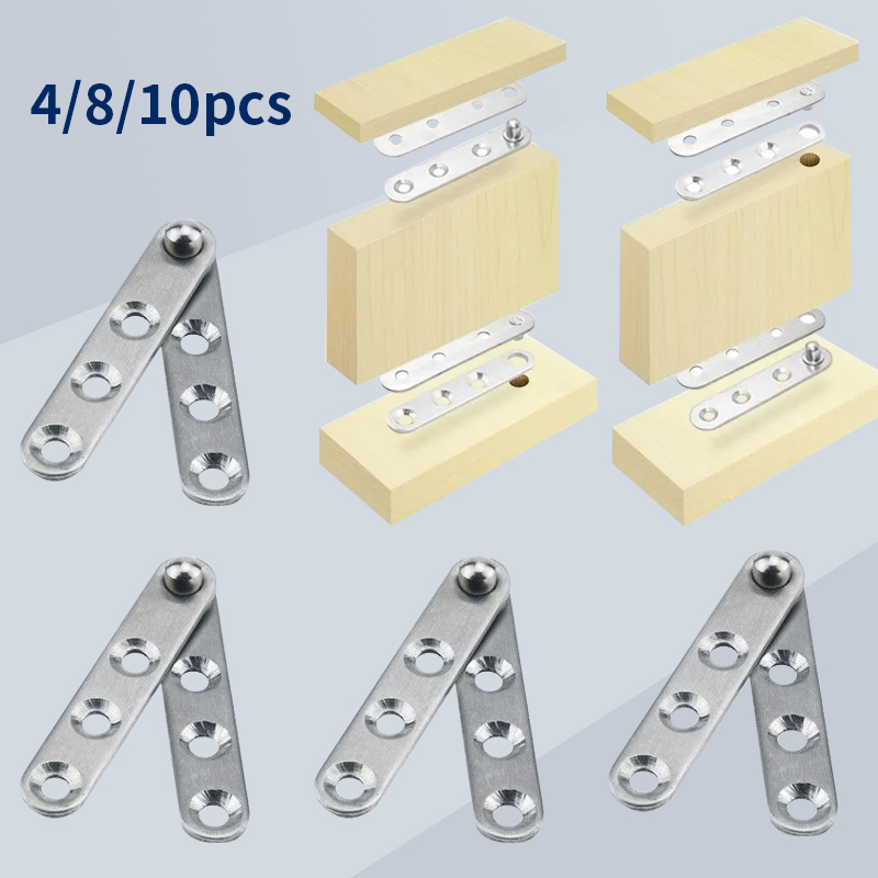 Used Furniture Hardware - 4/8/10pcs rotating hinges, used for wardrobes,