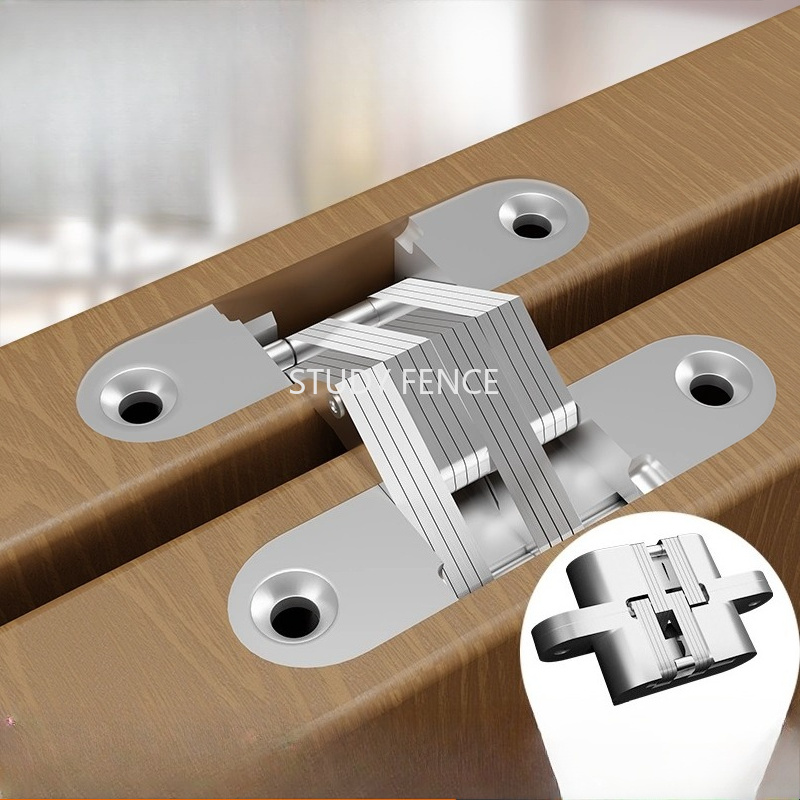 2PCS Metal Concealed Cross Hin - Used Furniture Hardware บทวิจารณ์และราคา