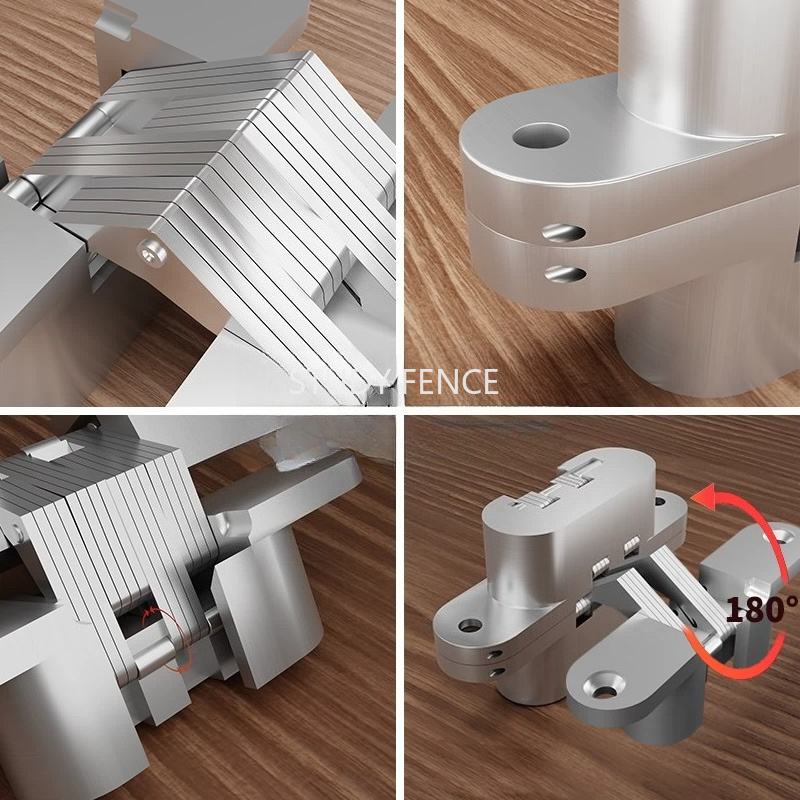 2PCS Metal Concealed Cross Hin - Used Furniture Hardware บทวิจารณ์และราคา