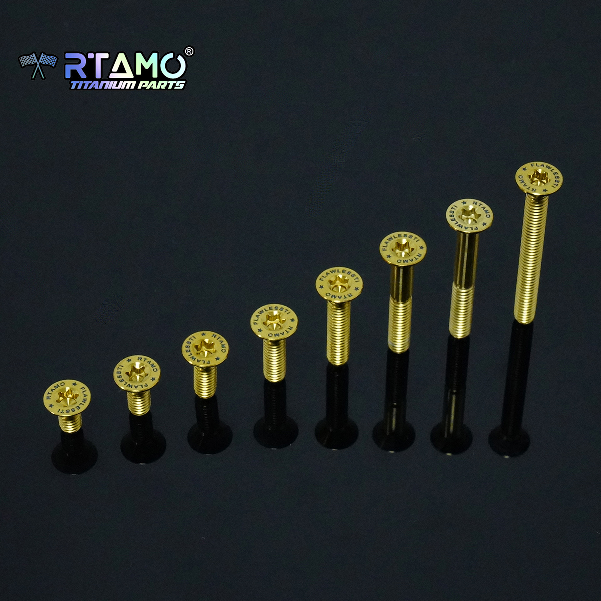 RTAMO Gr5 Titanium Bolt M4X8/1 - Barrel Bolt Slide บทวิจารณ์และราคา