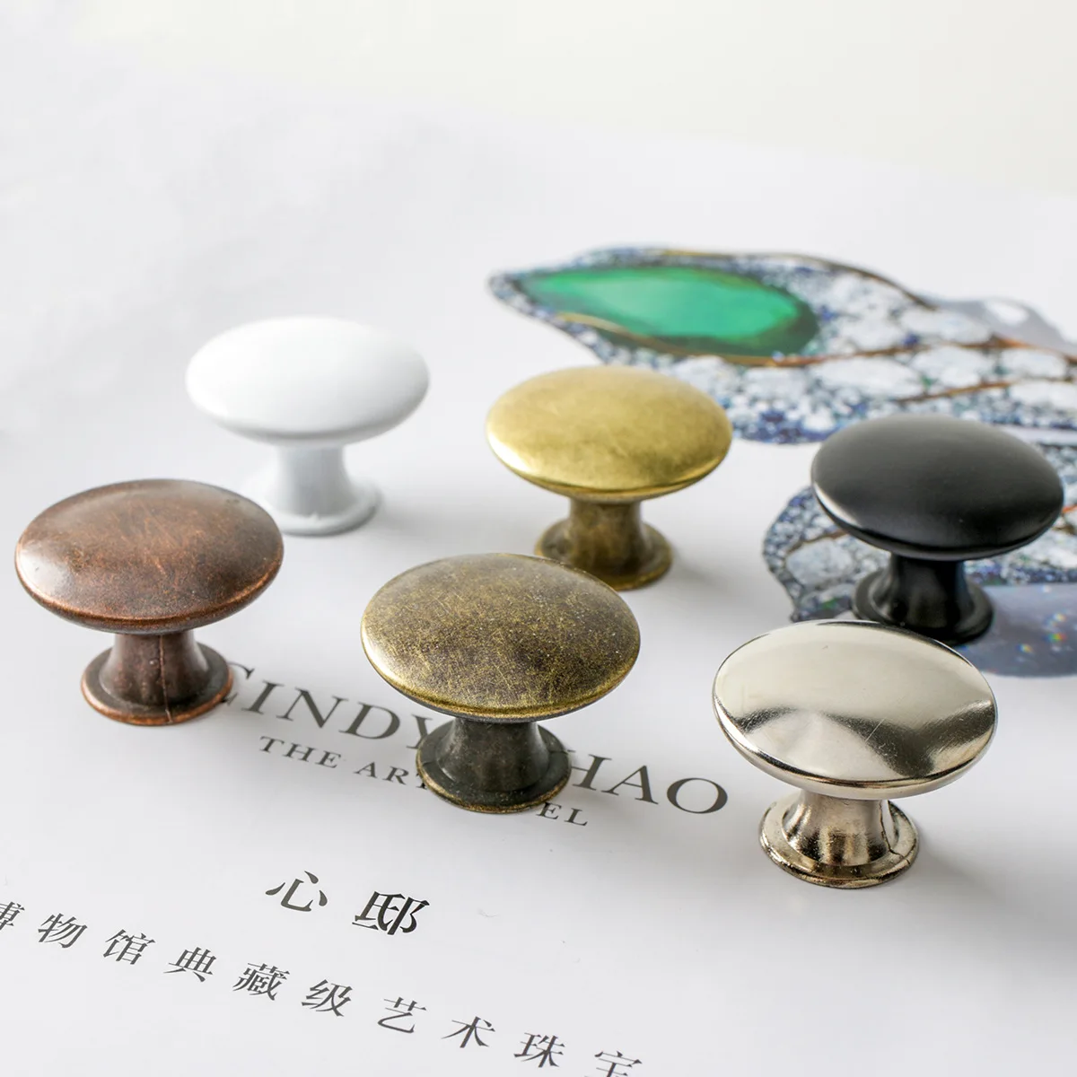 Retro Bronze Tone Alloy Kitche - Furniture And Kitchen Hardware Fitting บทวิจารณ์และราคา
