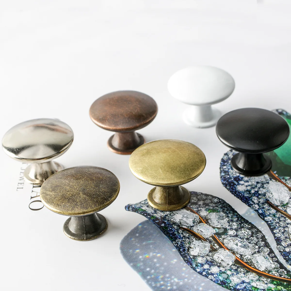 Retro Bronze Tone Alloy Kitche - Furniture And Kitchen Hardware Fitting บทวิจารณ์และราคา