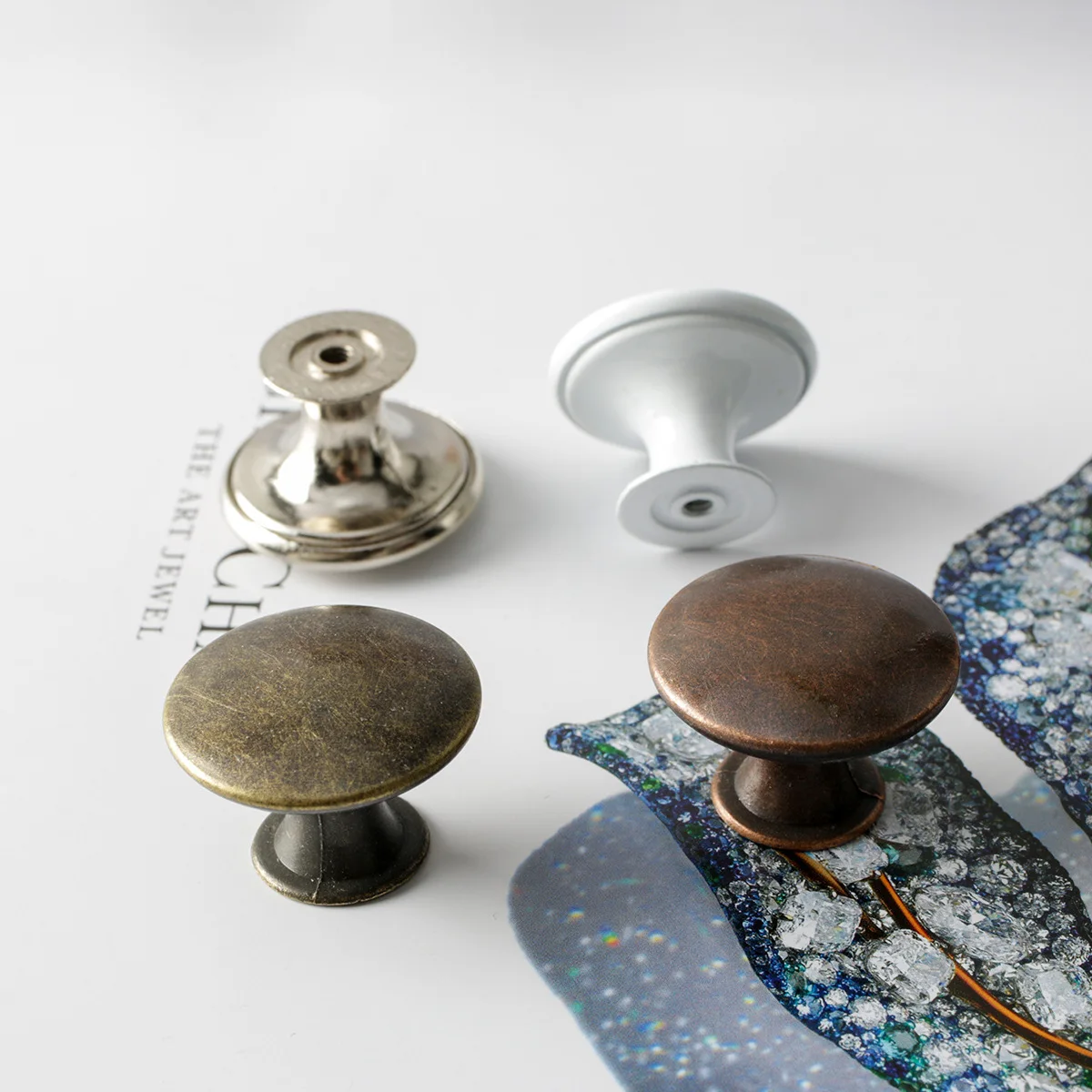 Retro Bronze Tone Alloy Kitche - Furniture And Kitchen Hardware Fitting บทวิจารณ์และราคา