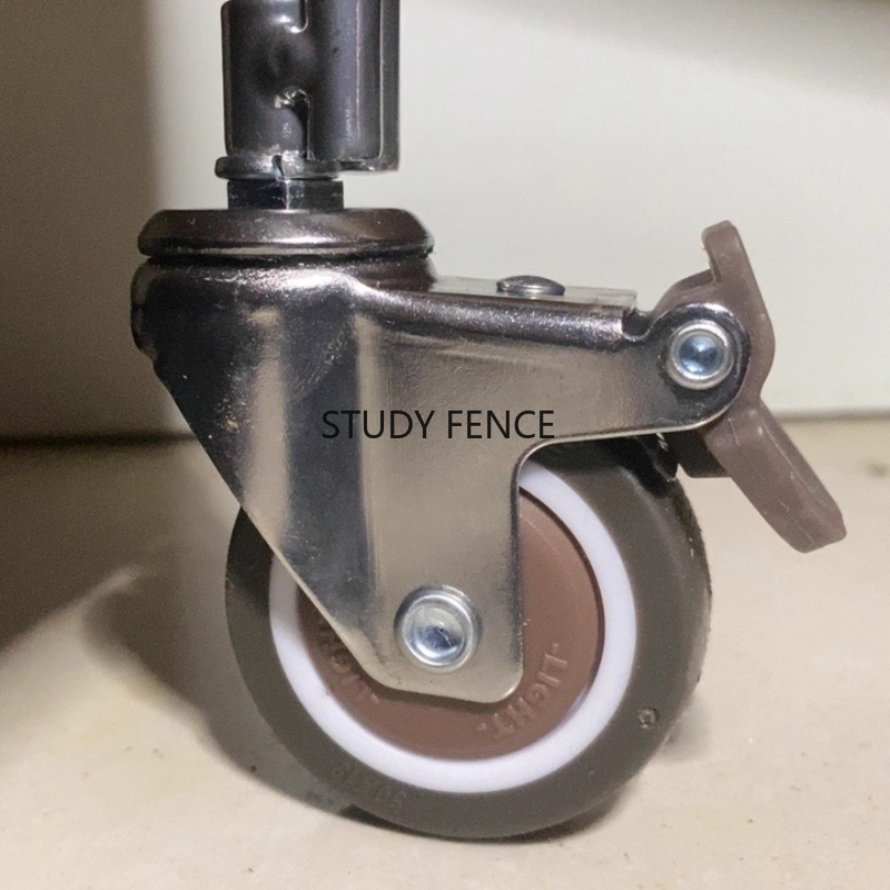 4pcs Silent Rubber Casters Rot - Used Furniture Hardware บทวิจารณ์และราคา
