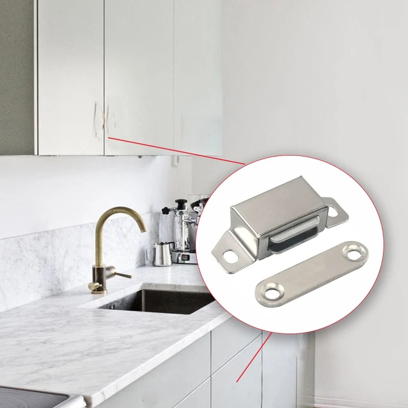 5/12/20pcs magnetic door Catch - Used Furniture Hardware บทวิจารณ์และราคา