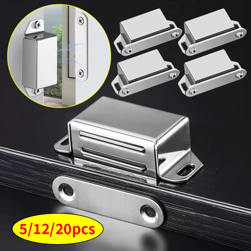 5/12/20pcs magnetic door Catch - Used Furniture Hardware บทวิจารณ์และราคา