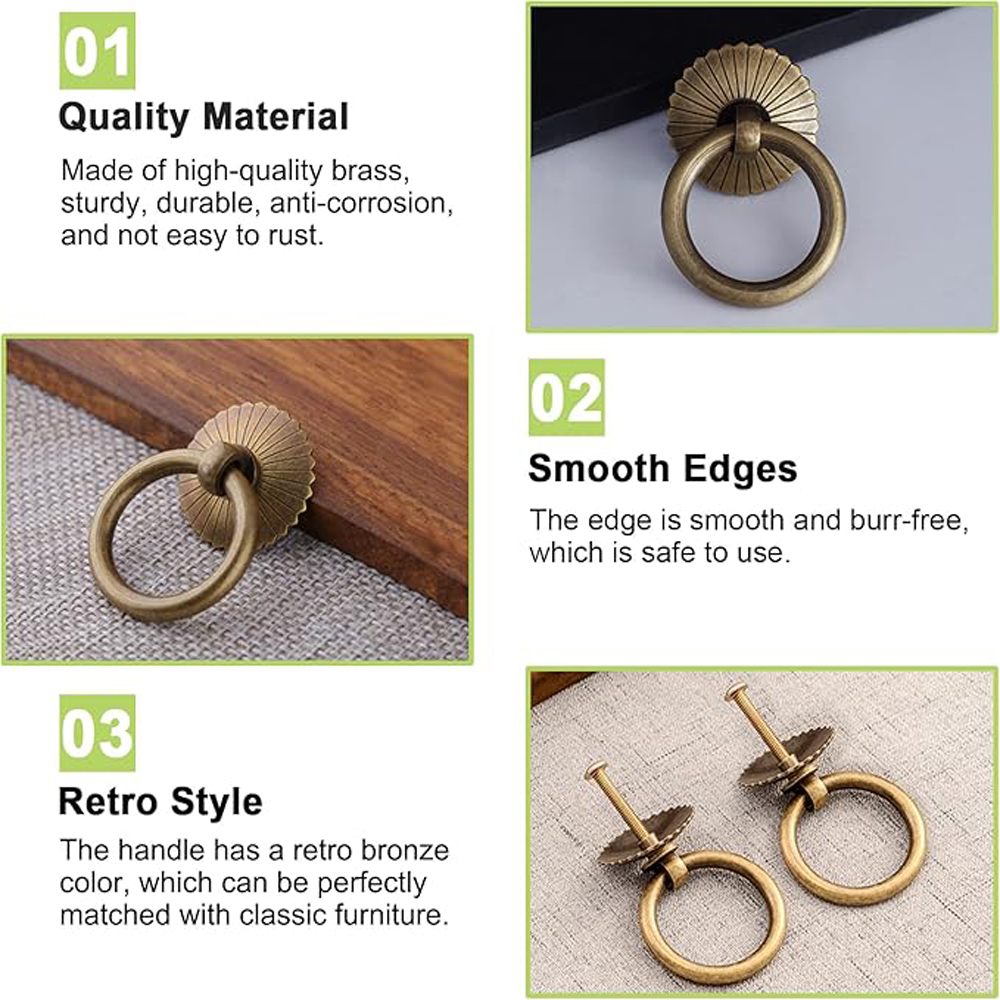 Ring handle can be used for wa - Used Furniture Hardware บทวิจารณ์และราคา