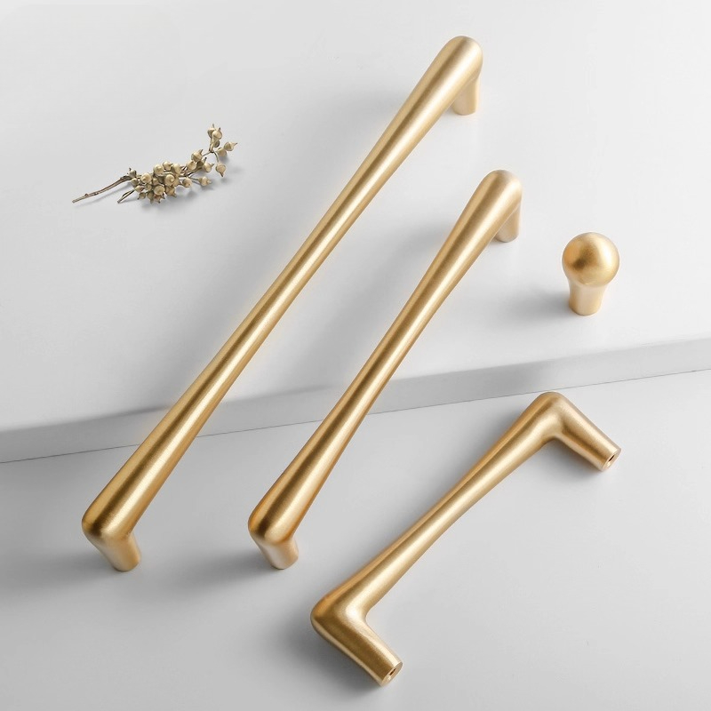Nordic Brass Furniture Handles - Furniture And Kitchen Hardware Fitting บทวิจารณ์และราคา
