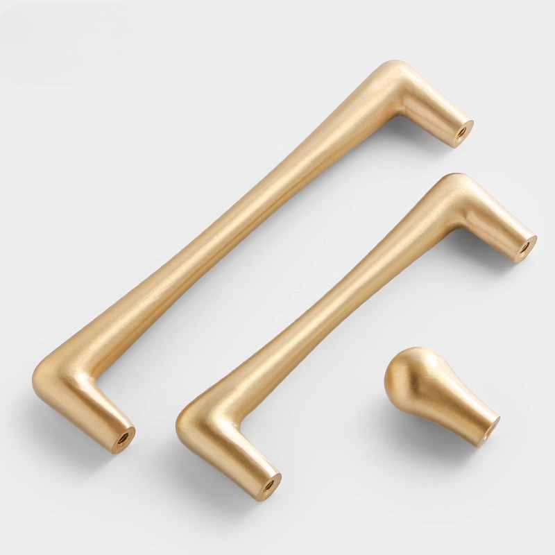 Nordic Brass Furniture Handles - Furniture And Kitchen Hardware Fitting บทวิจารณ์และราคา