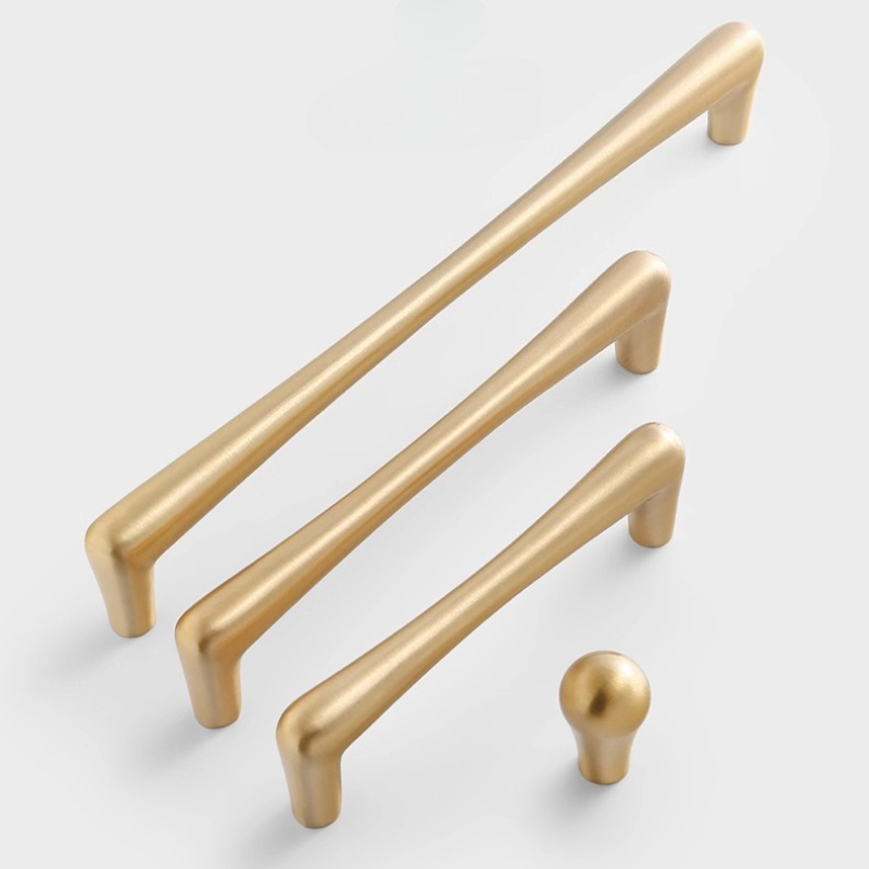 Nordic Brass Furniture Handles - Furniture And Kitchen Hardware Fitting บทวิจารณ์และราคา