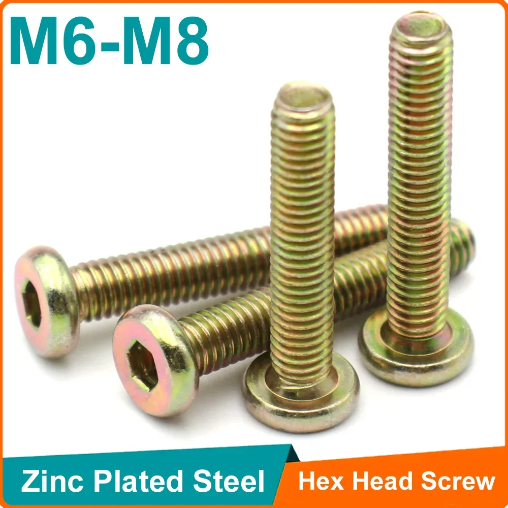 6PCS/lot M6 M8 Zinc-Plated Fla - Furniture Hardware Lowes บทวิจารณ์และราคา