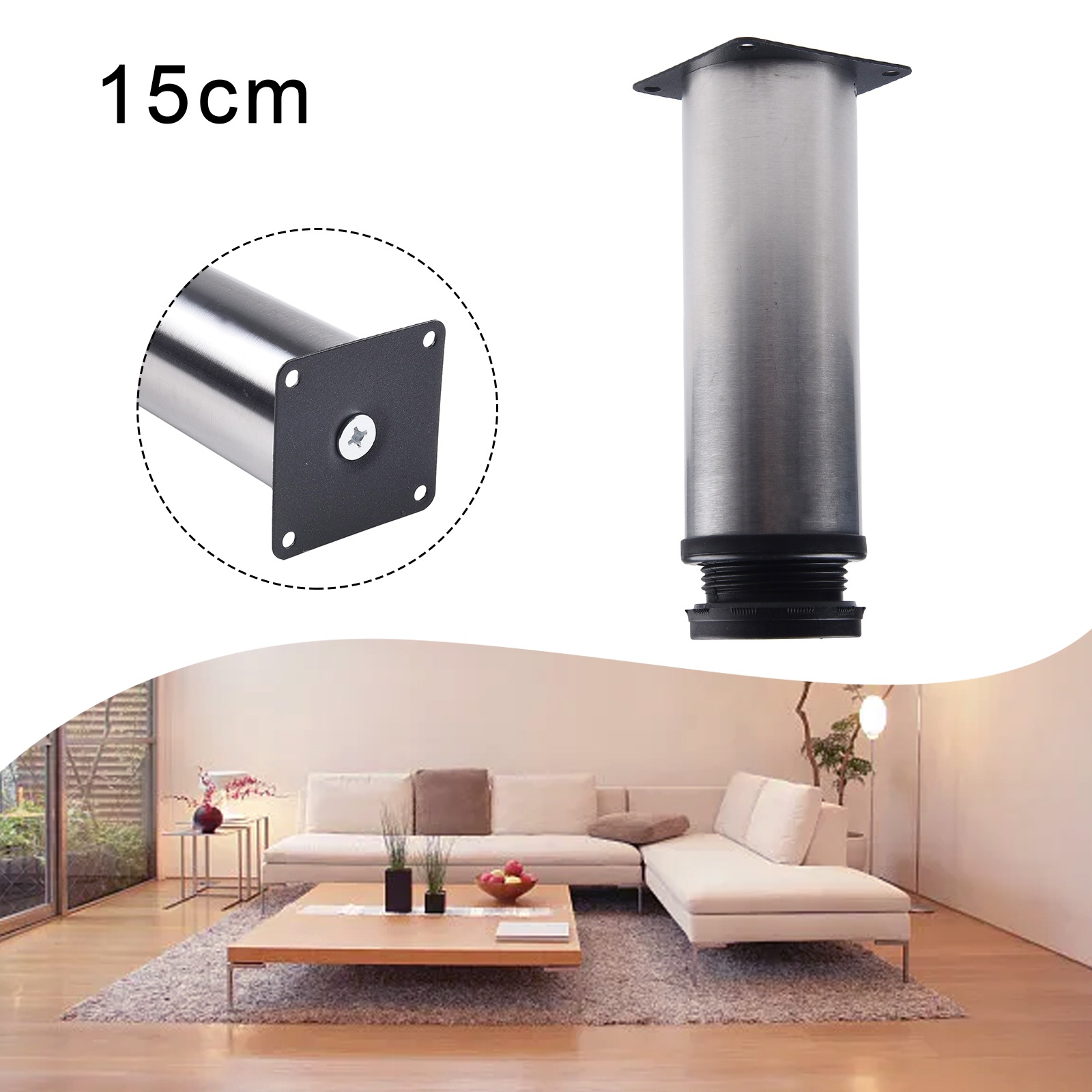 Stainless Steel Furniture Leg  - Furniture Hardware Replacement บทวิจารณ์และราคา