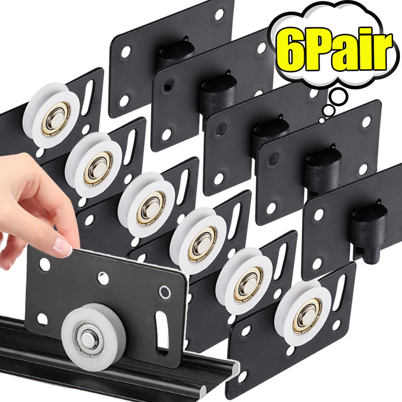 Silent Sliding Door Roller Nyl - Furniture Hardware Supplies บทวิจารณ์และราคา
