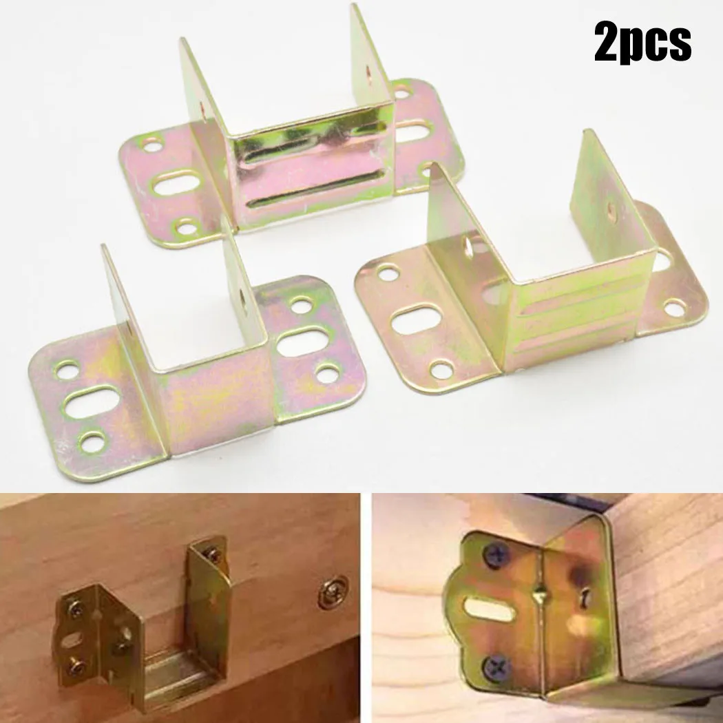 2pcs U Shaped Metal Bed Bracke - Furniture Hardware Supply บทวิจารณ์และราคา