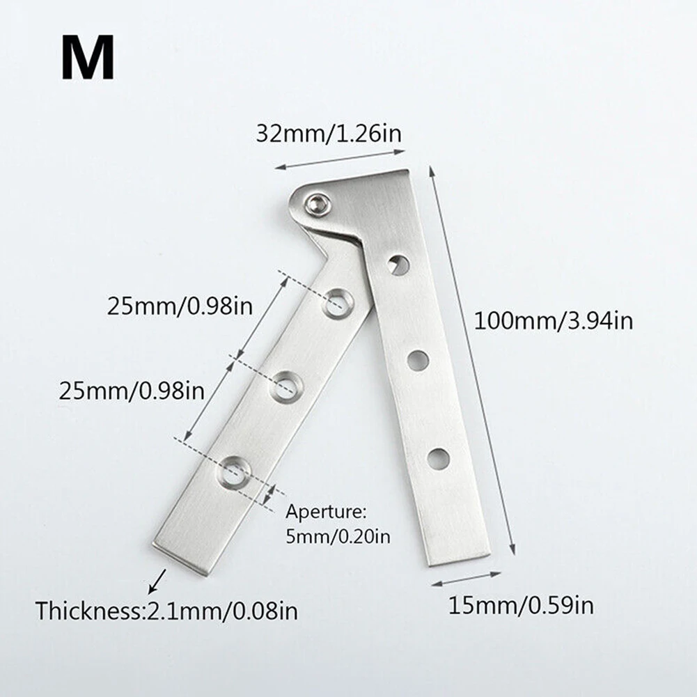 1Pcs Stainless Steel Door Hing - Furniture Hardware Replacement บทวิจารณ์และราคา