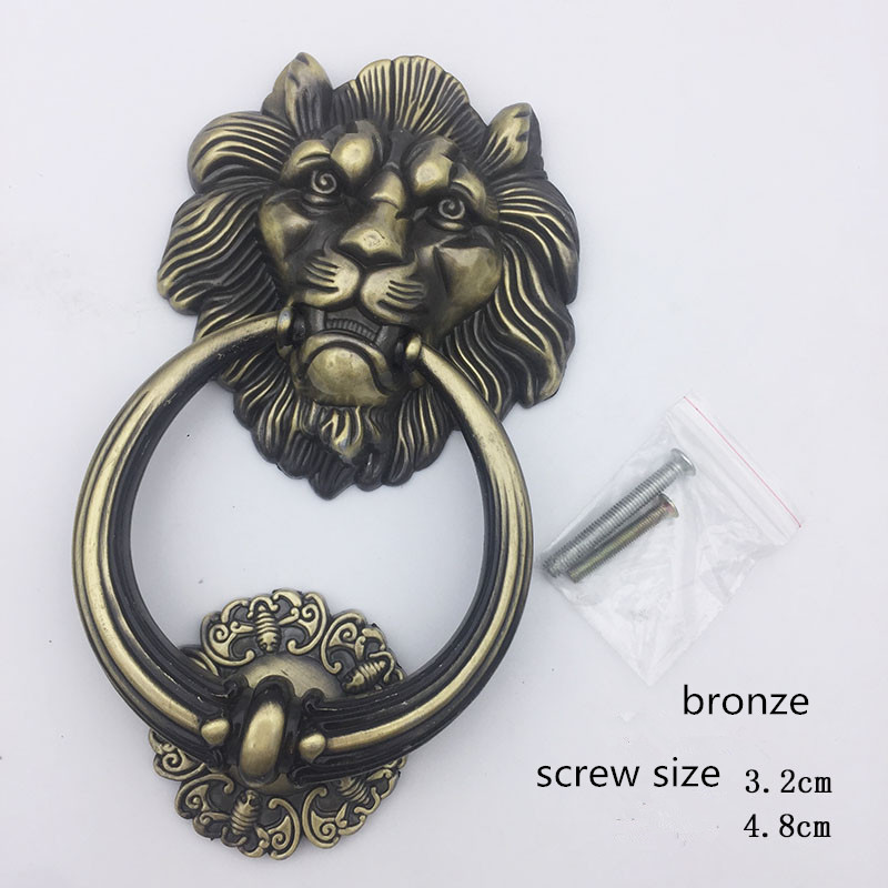 Antique Bronze Lion Head Handl - Furniture Hardware Supply บทวิจารณ์และราคา