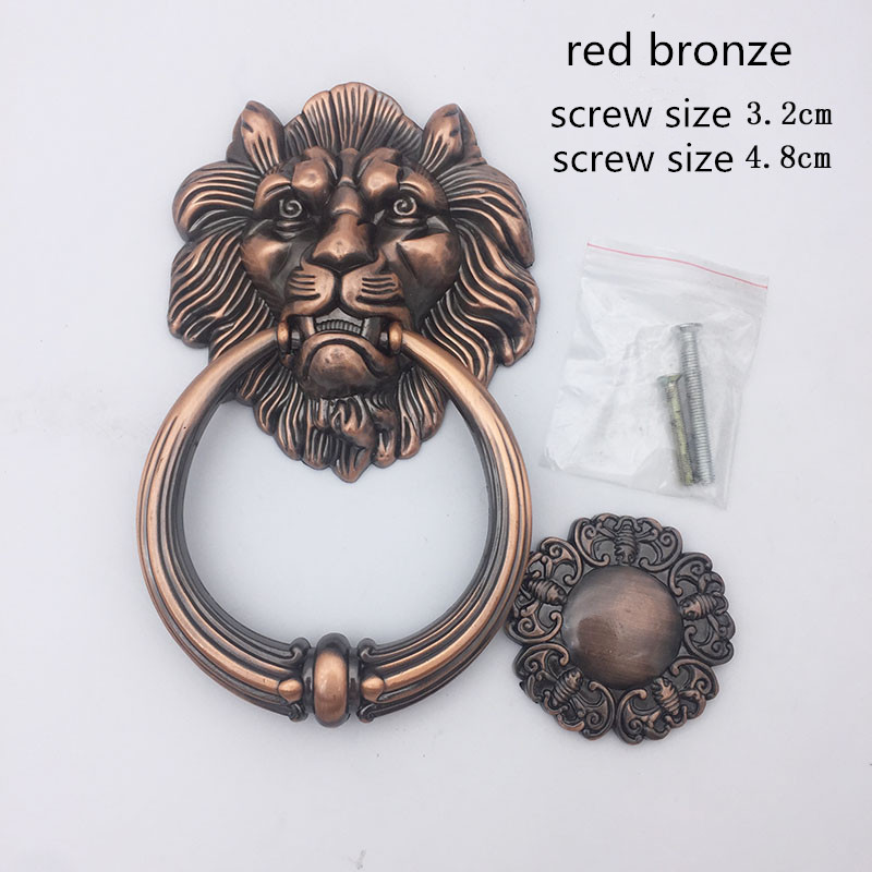 Antique Bronze Lion Head Handl - Furniture Hardware Supply บทวิจารณ์และราคา
