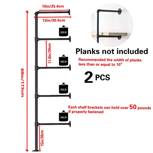 Industrial Iron Pipe Shelf Bra - Furniture Hardware In China บทวิจารณ์และราคา