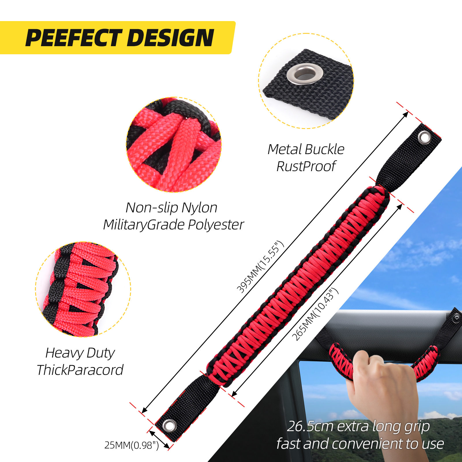 RASTP-Car Roof Handle Rope Gra - Furniture Hardware Supply บทวิจารณ์และราคา