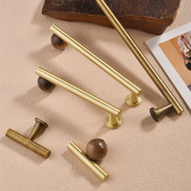 French Brass Walnut Wood Furni - Furniture And Kitchen Hardware Fitting บทวิจารณ์และราคา