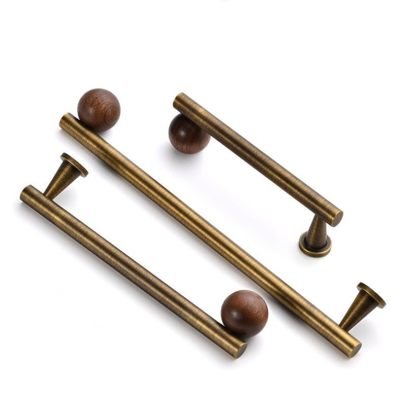 French Brass Walnut Wood Furni - Furniture And Kitchen Hardware Fitting บทวิจารณ์และราคา
