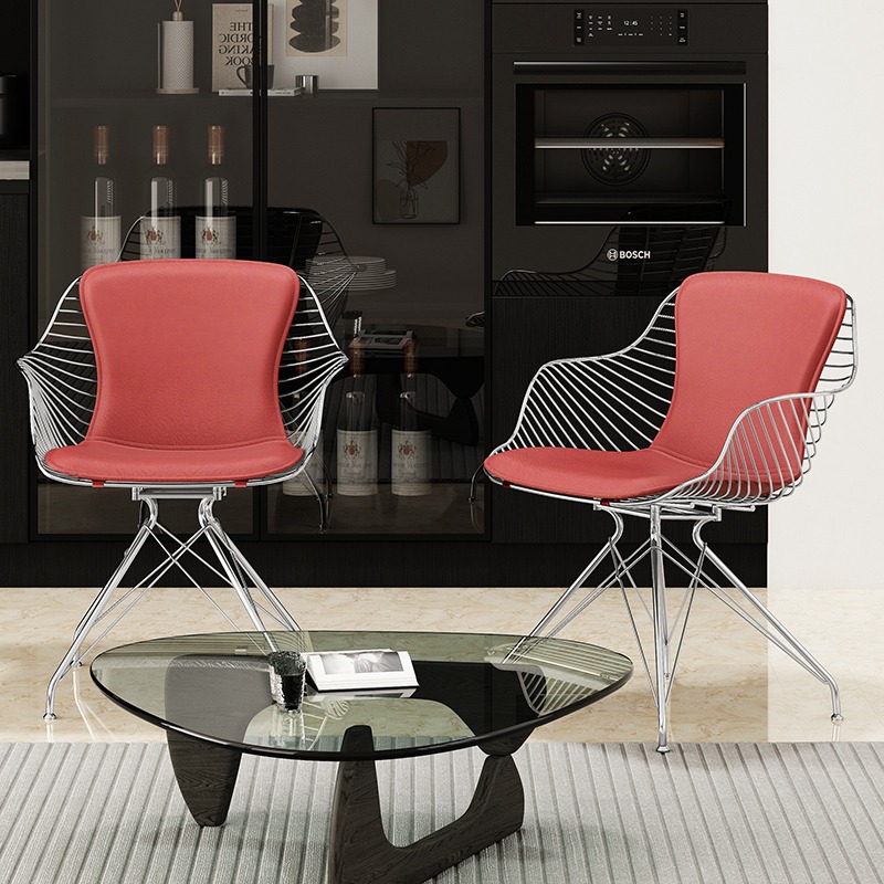 Steel Wire Dining Chairs Stool - Furniture Hardware In China บทวิจารณ์และราคา