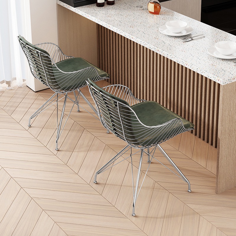 Steel Wire Dining Chairs Stool - Furniture Hardware In China บทวิจารณ์และราคา