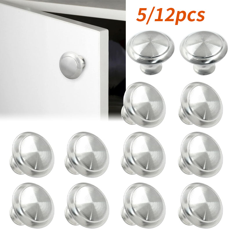 5/12pcs drawer handles, circul - Used Furniture Hardware บทวิจารณ์และราคา