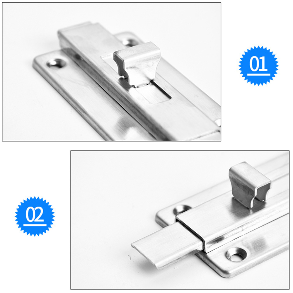 1pc Stainless Steel Double-end - Barrel Bolt Slide บทวิจารณ์และราคา