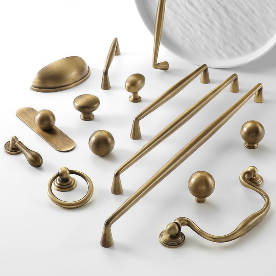 French Vintage Brass Furniture - Furniture And Kitchen Hardware Fitting บทวิจารณ์และราคา