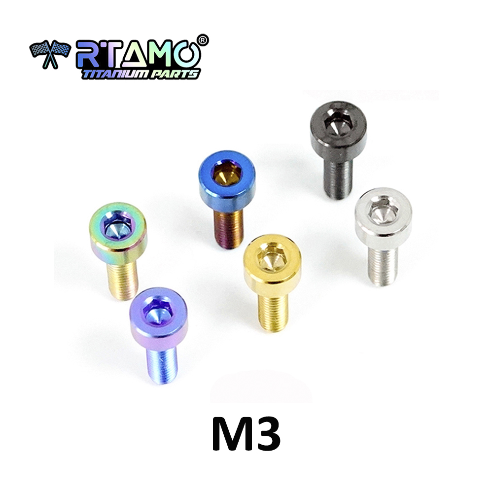 RTAMO Titanium Bolt M3X6/8/10/ - Barrel Bolt Slide บทวิจารณ์และราคา