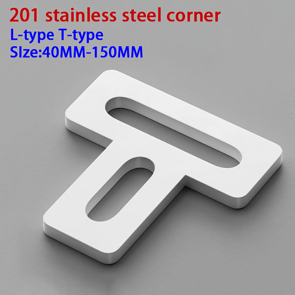 White Stainless Steel L/T Type - Furniture Hardware Types บทวิจารณ์และราคา