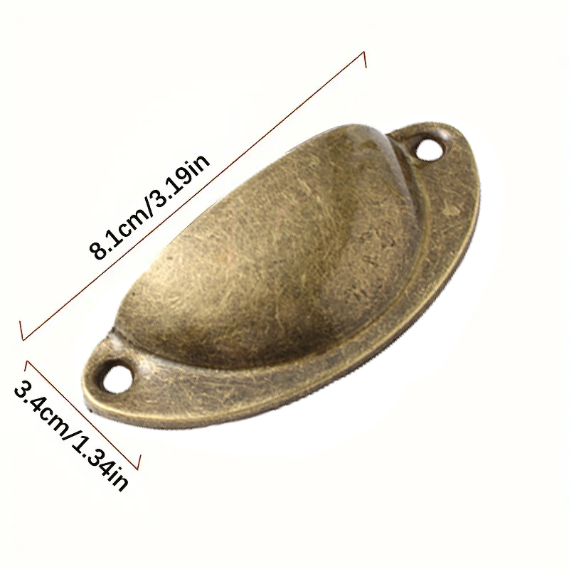 Vintage Shell Handles Cabinets - Furniture Hardware Replacement บทวิจารณ์และราคา