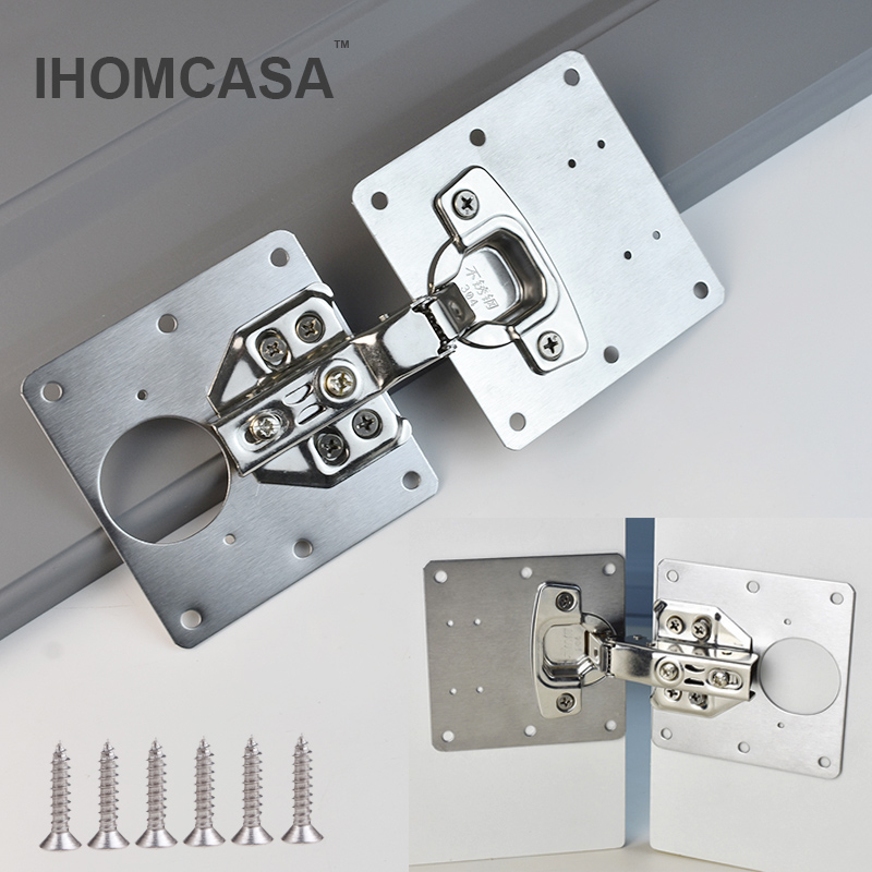 Hinge Repair Plate Stainless S - Furniture And Kitchen Hardware Fitting บทวิจารณ์และราคา