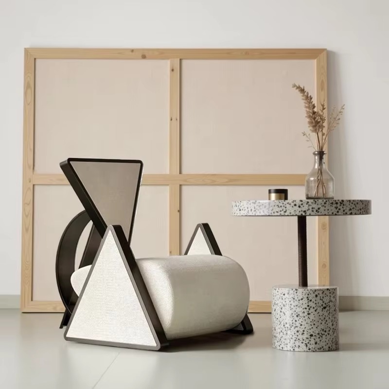 Modern metal triangular lounge - Used Furniture Hardware บทวิจารณ์และราคา