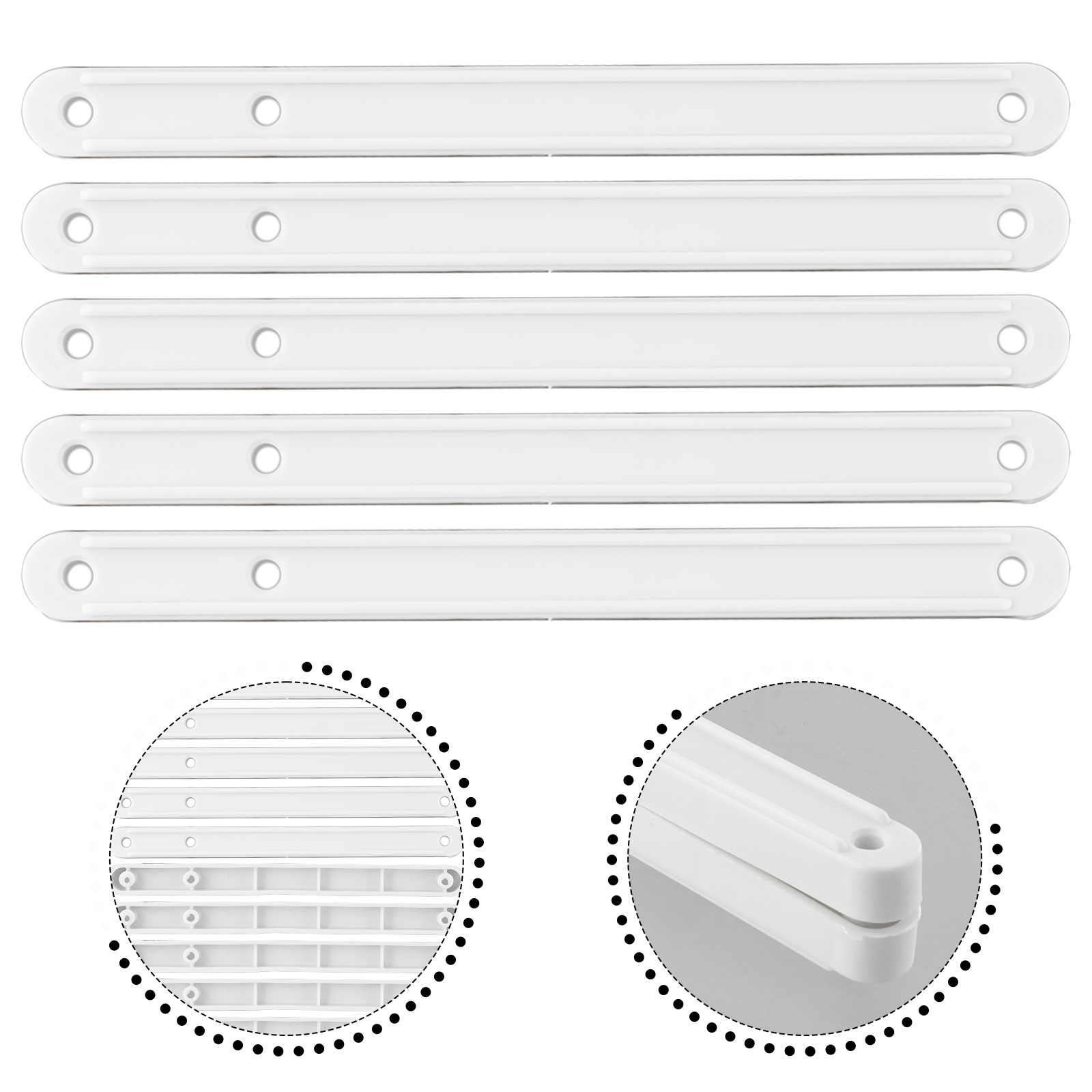 10pcs Draw Rail Plastic Drawer - Furniture Hardware Replacement บทวิจารณ์และราคา