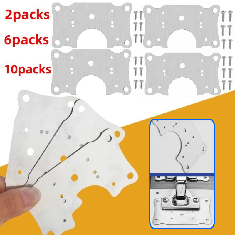 2/6/10packs Fastener hinges wi - Used Furniture Hardware บทวิจารณ์และราคา