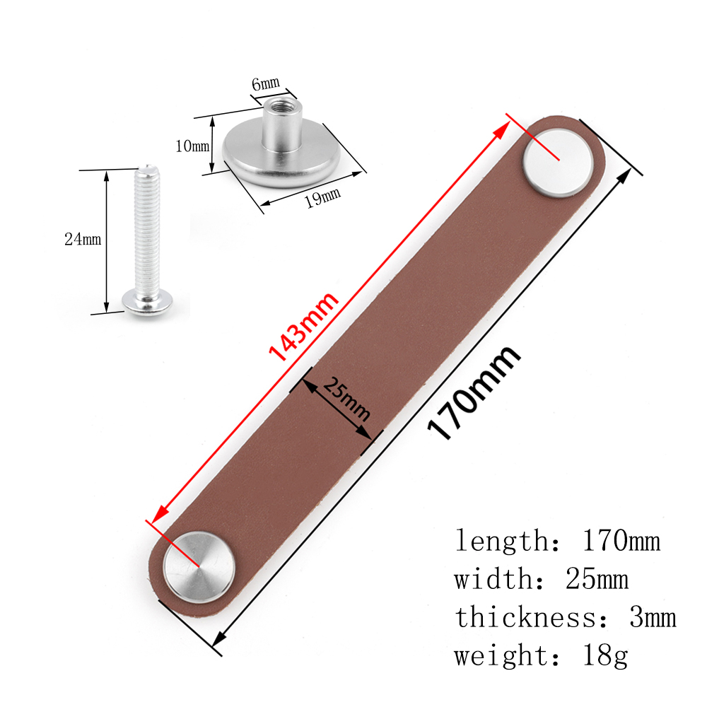 Leather Knobs Cabinet Wardrobe - Furniture Hardware In China บทวิจารณ์และราคา