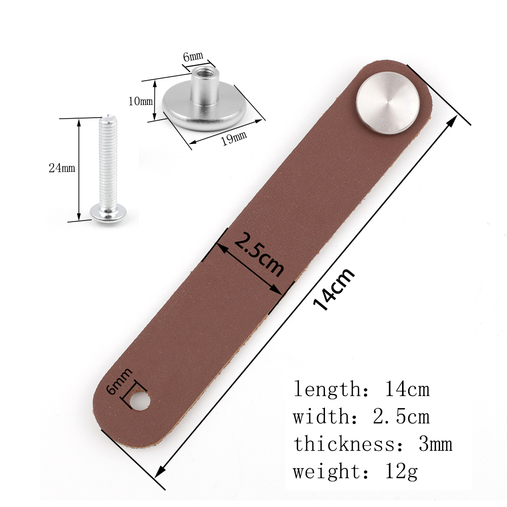 Leather Knobs Cabinet Wardrobe - Furniture Hardware In China บทวิจารณ์และราคา