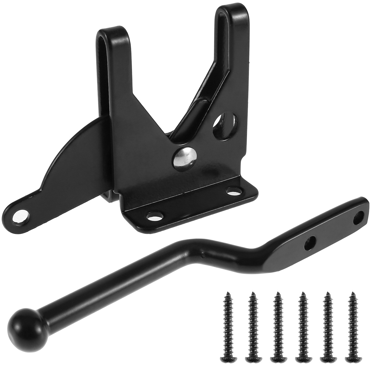 Self-Locking Gate Latch Carbon - Barrel Bolt Slide บทวิจารณ์และราคา