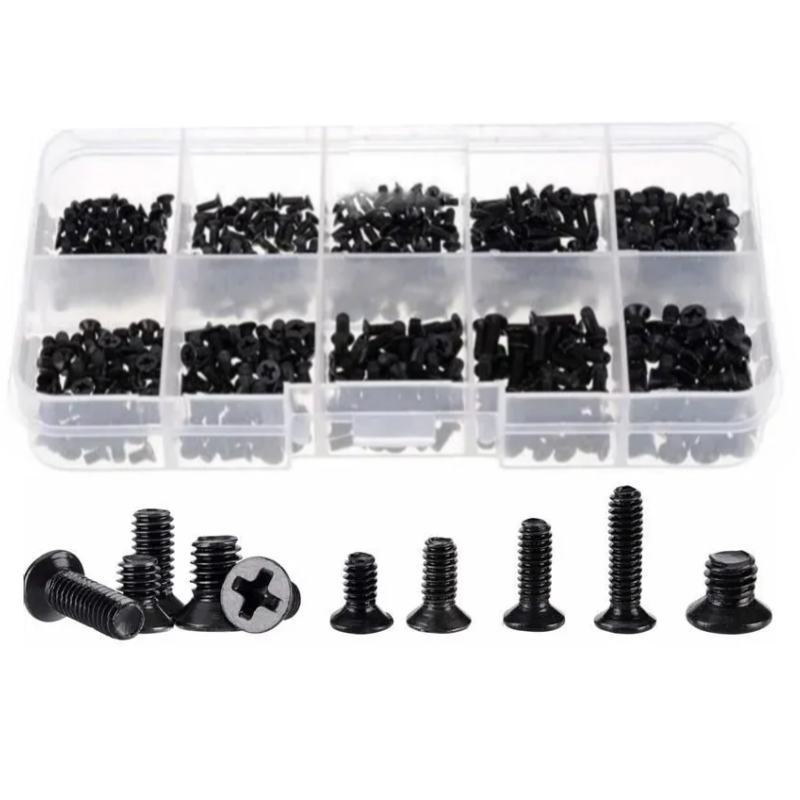 500pcs Black Screws and Screwd - Furniture Hardware Types บทวิจารณ์และราคา