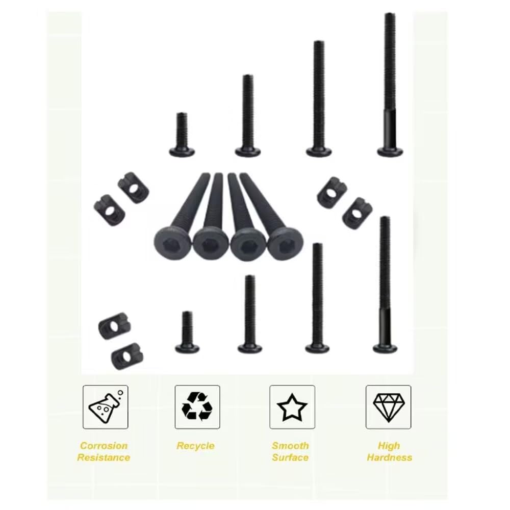 32 Set M6x12mm/16mm/25mm/35mm/ - Furniture Hardware Replacement บทวิจารณ์และราคา