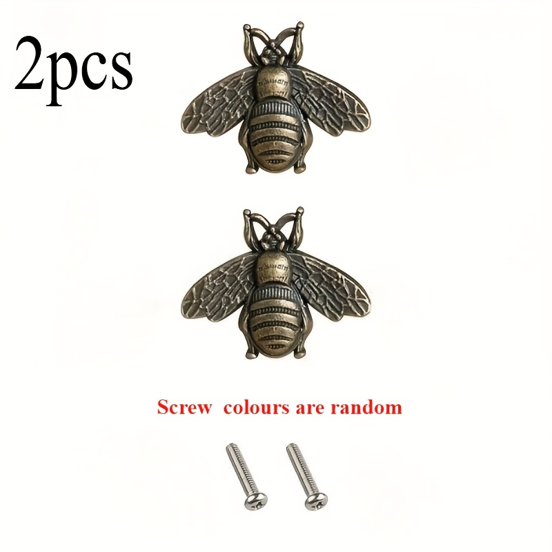2 Vintage Bee Cabinet Handles, - Used Furniture Hardware บทวิจารณ์และราคา