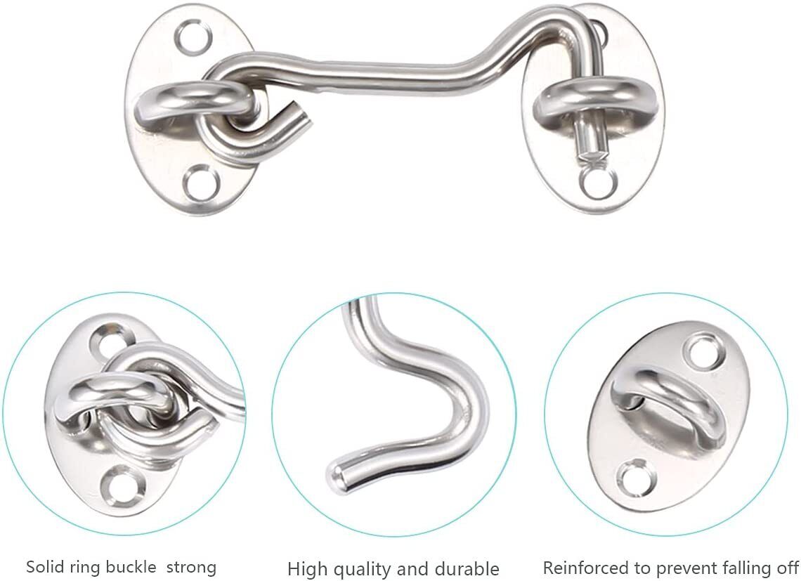 Door Bolt Stainless Steel Wind - Barrel Bolt Slide บทวิจารณ์และราคา