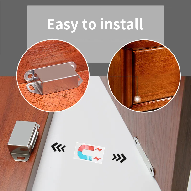 Magnetic Catch Latch Door Lock - Furniture And Kitchen Hardware Fitting บทวิจารณ์และราคา