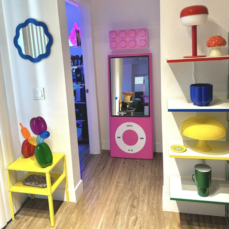 Retro Full-length Mirror Full- - Furniture Hardware Shop บทวิจารณ์และราคา