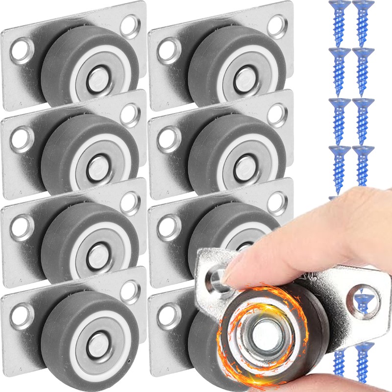 1-8set Silent Side Mounted Whe - Furniture Hardware Lowes บทวิจารณ์และราคา