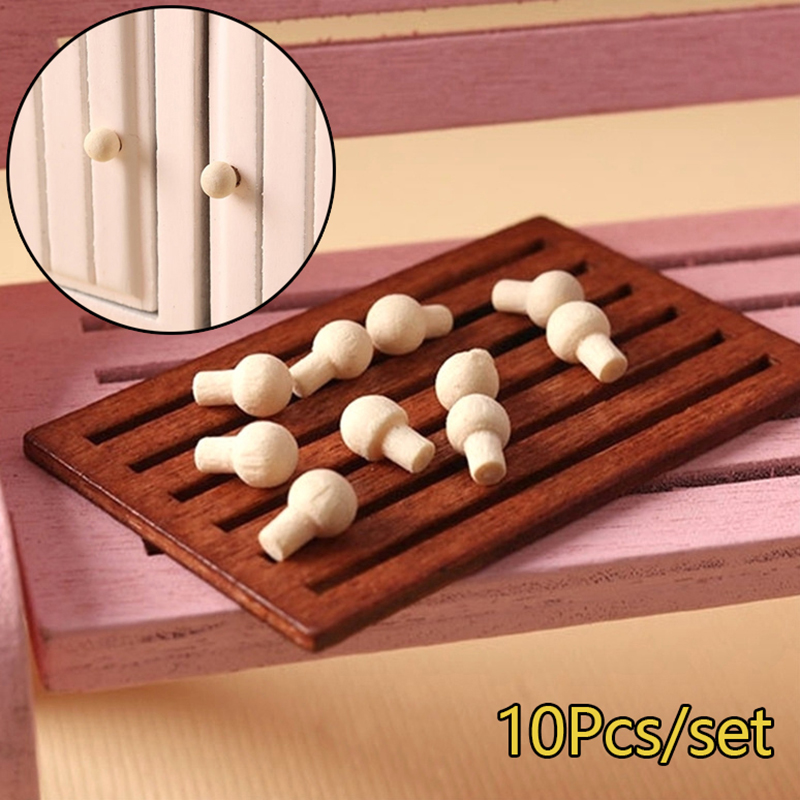 10Pcs 1:12 Dollhouse Miniature - Furniture Hardware In China บทวิจารณ์และราคา